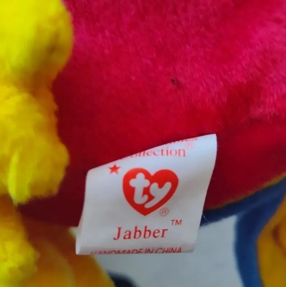 Beanbag Toy Lot: TY Beanie Babies Jabber, Puffer, Fortune, Stilts, & A Camel - Picture 5 of 6